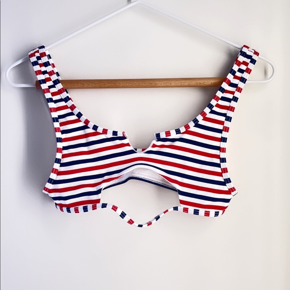 FRANKIES BIKINIS Red White and Blue set - Picture 3 of 6